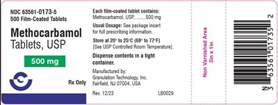 Methocarbamol Tablets USP 500 mg-500 ct.jpg 500 mg 500 ct. - Methocarbamol Tablets USP 500 mg 500 ct